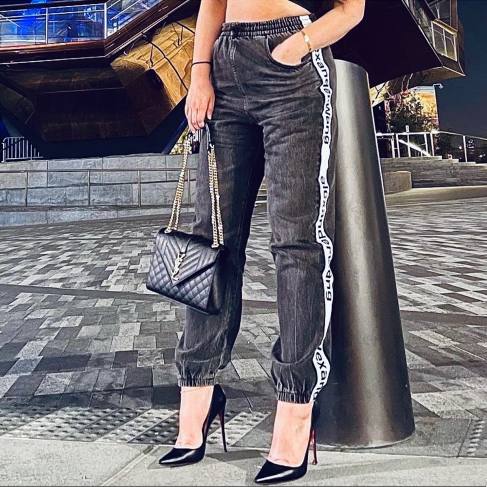 ALEXANDER WANG BLACK DENIM